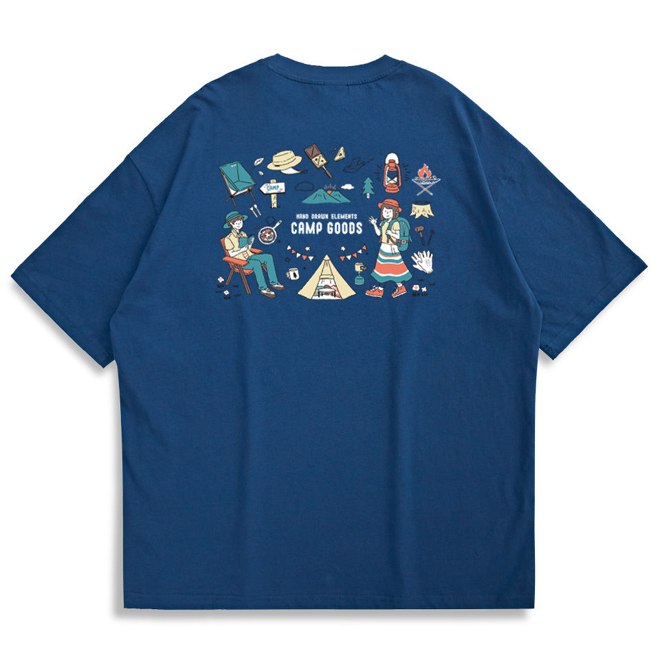 縮圖：【Creeps Original】Camp Goods Oversized Printed T-shirt