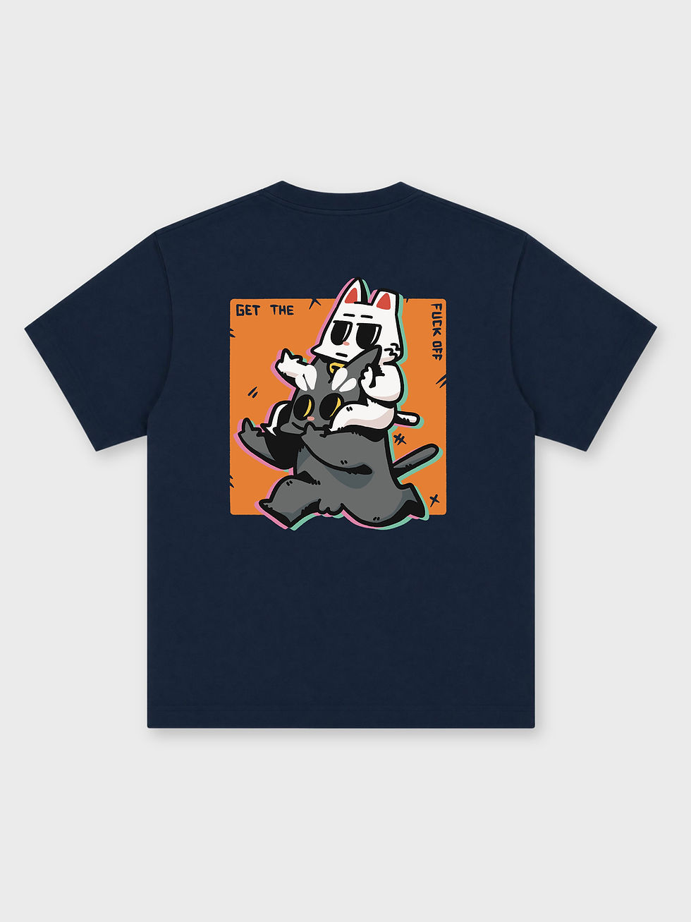 縮圖：CHILL BRO / GET THE FUCK OUT OVERSIZED PRINTED TEE