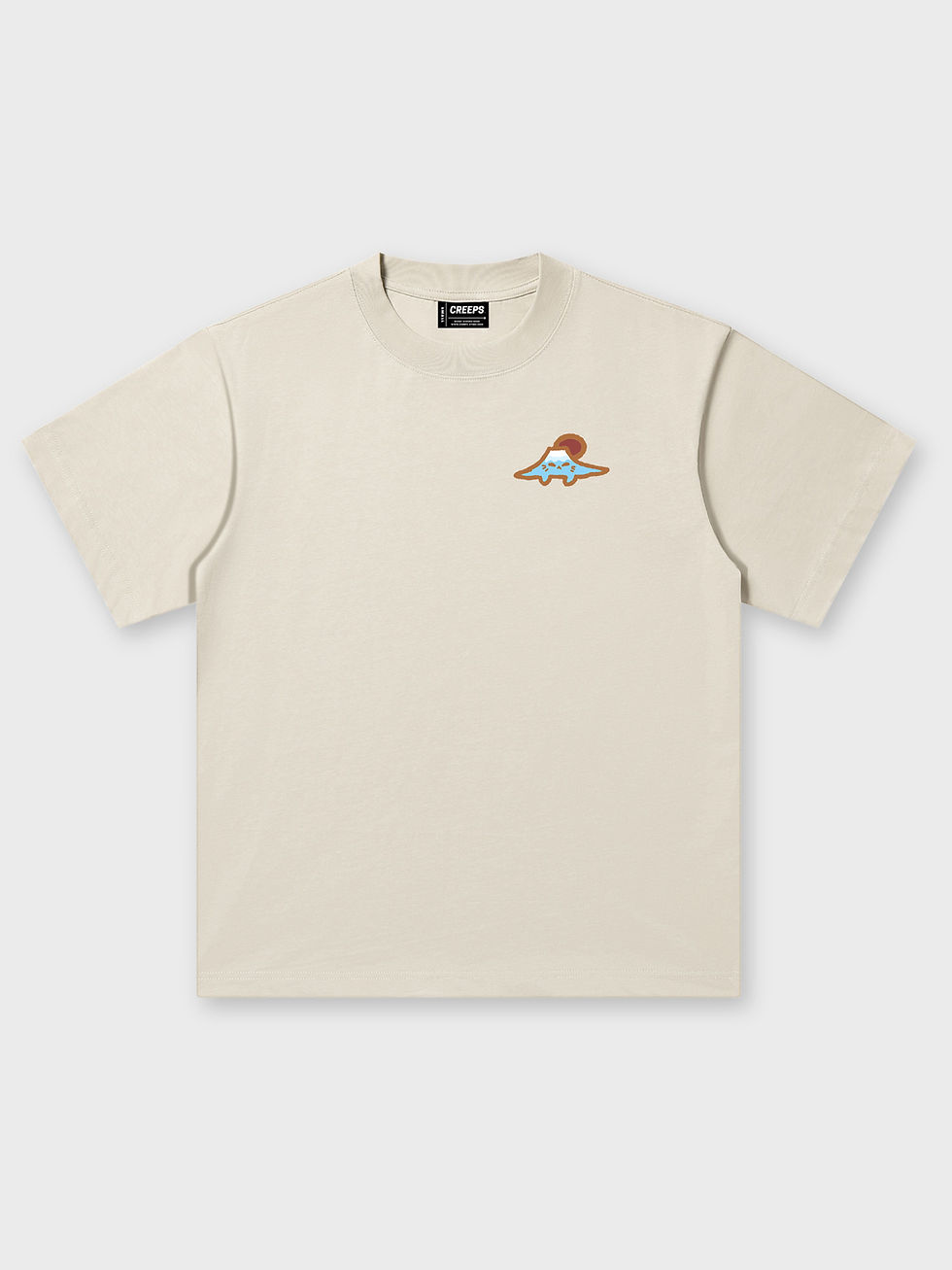 縮圖：SHEEPXSHIBA / HOCKEY CAT AT FUJI OVERSIZED PRINTED TEE