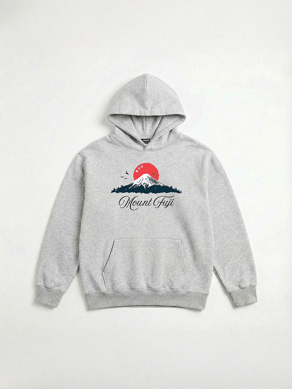 縮圖：CREEPS / MOUNT FUJI V8 HEAVYWEIGHT PIQUE HOODIE 420G