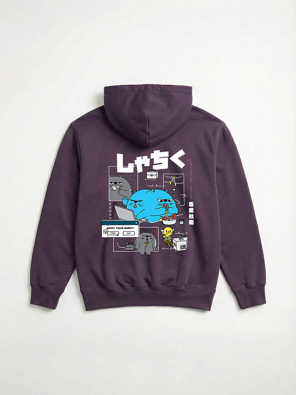 縮圖：LAMOU.DUCDUK / WAGE SLAVE HEAVYWEIGHT PIQUE HOODIE 420G
