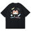 縮圖：【Idyllicat】Space Cat Oversized Printed T-shirt