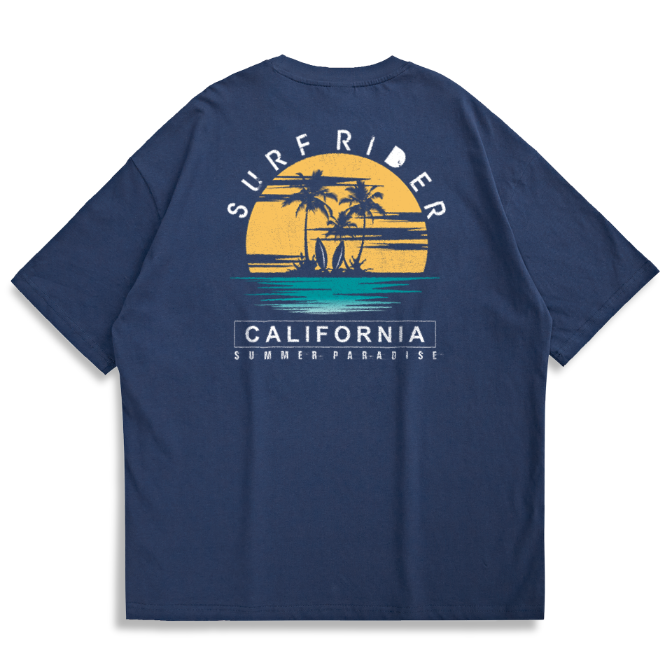 縮圖：【Creeps Original】Surfrider Oversized Half-sleeve T-shirt