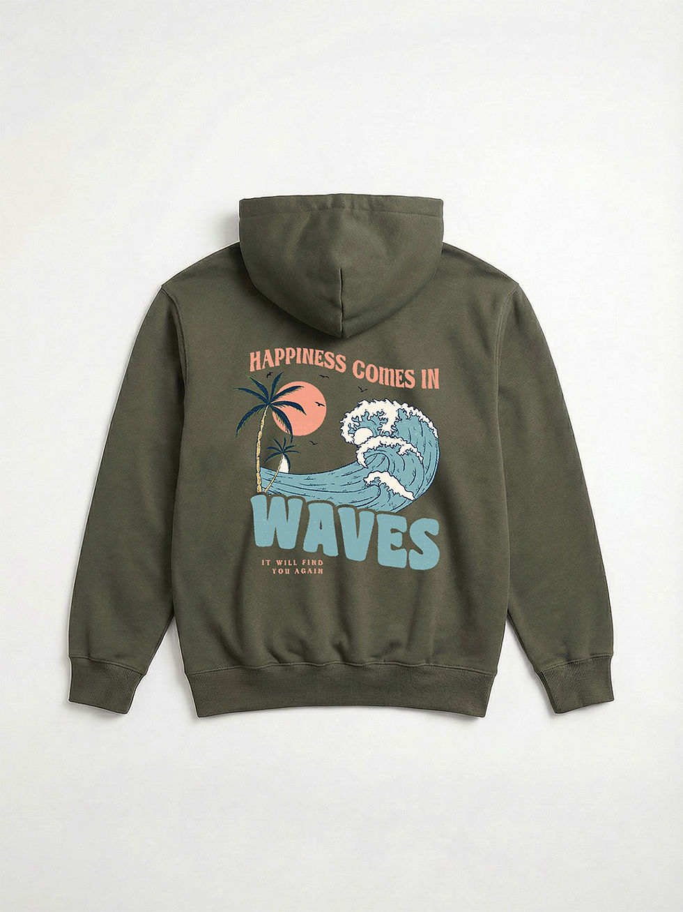 縮圖：CREEPS / WAVE OF HAPPINESS HEAVYWEIGHT PIQUE HOODIE 420G