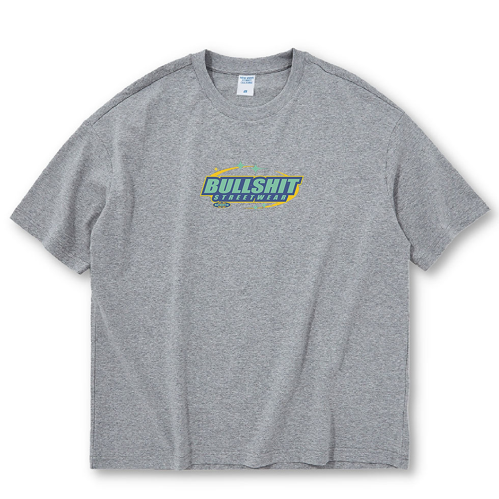 縮圖：【Creeps Original】Bullshit Streetwear Oversized Printed T-shirt