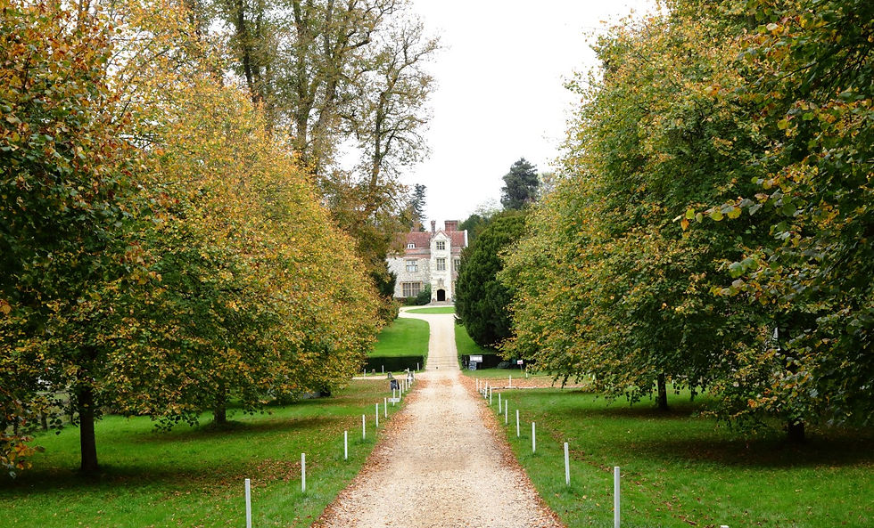 Chawton House & Driveway 14th October 2025 Hampshire