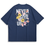 縮圖：【Creeps Original】Never Give Up Oversized Half-sleeve T-shirt
