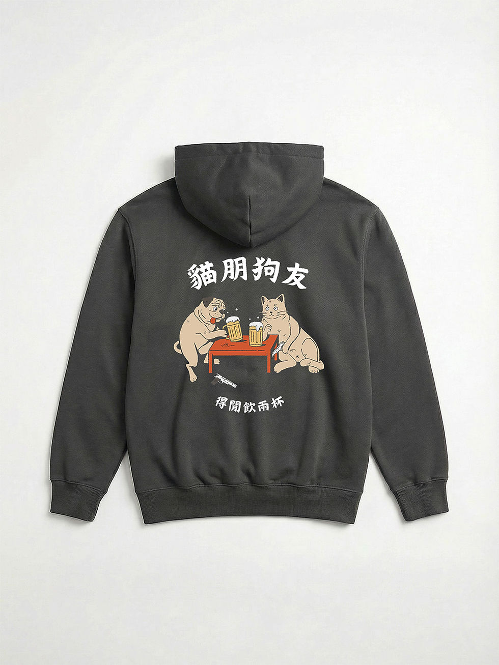 縮圖：CREEPS / BEER BROS HEAVYWEIGHT PIQUE HOODIE 420G