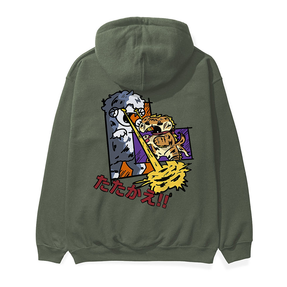 縮圖：【Sheepxshiba】Sheep vs. Shiba Heavyweight Fleece Hoodie