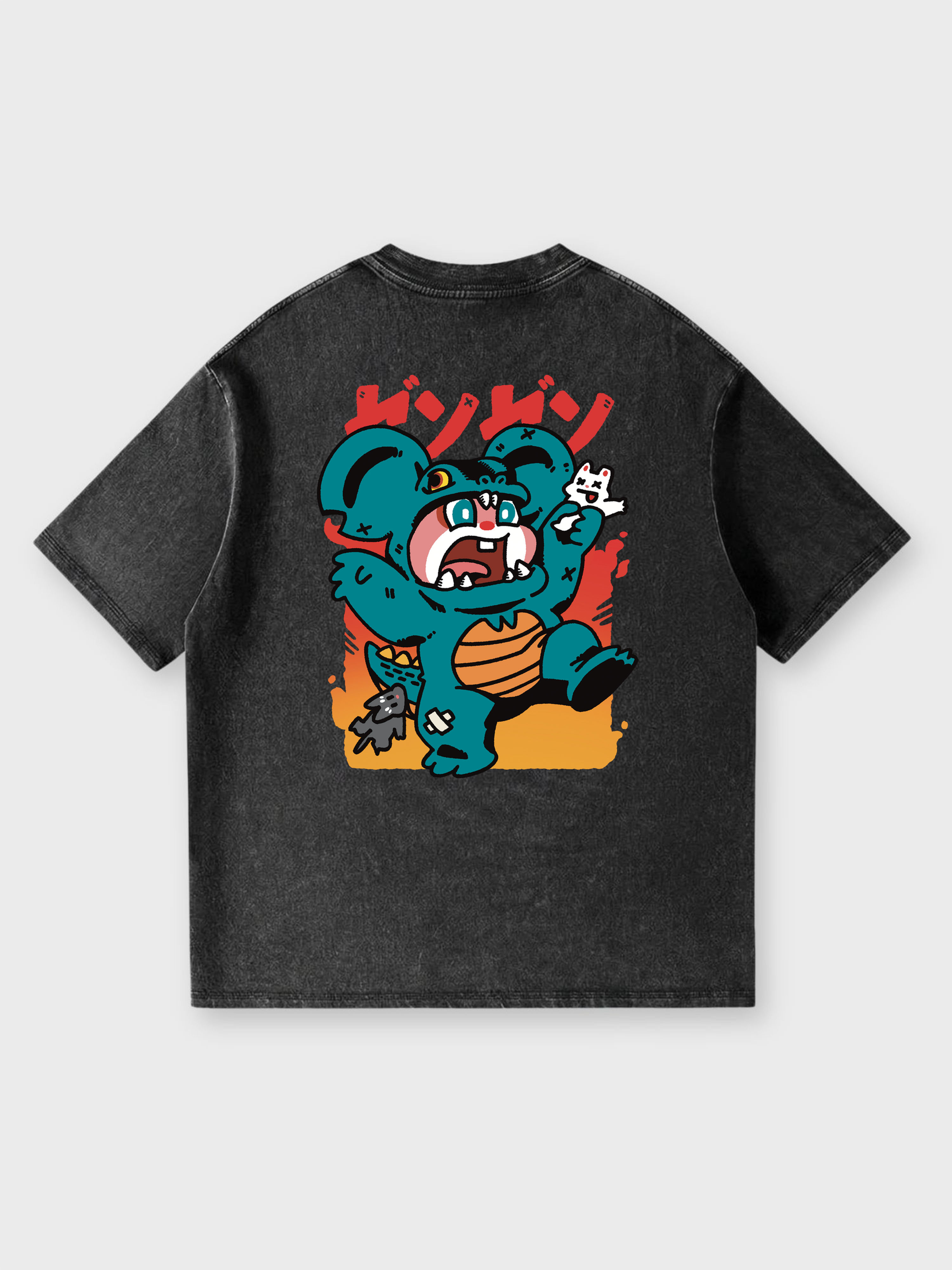 CHILL BRO / MONSTER OVERSIZED PRINTED TEE