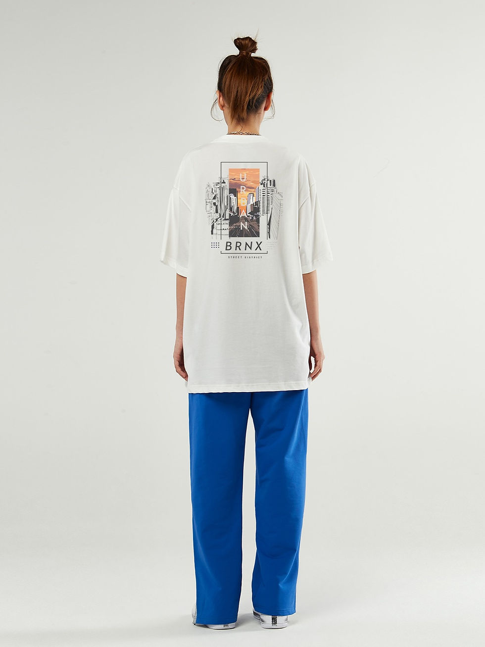 縮圖：【Creeps Original】Urban BRNX Oversized Half-sleeve T-shirt