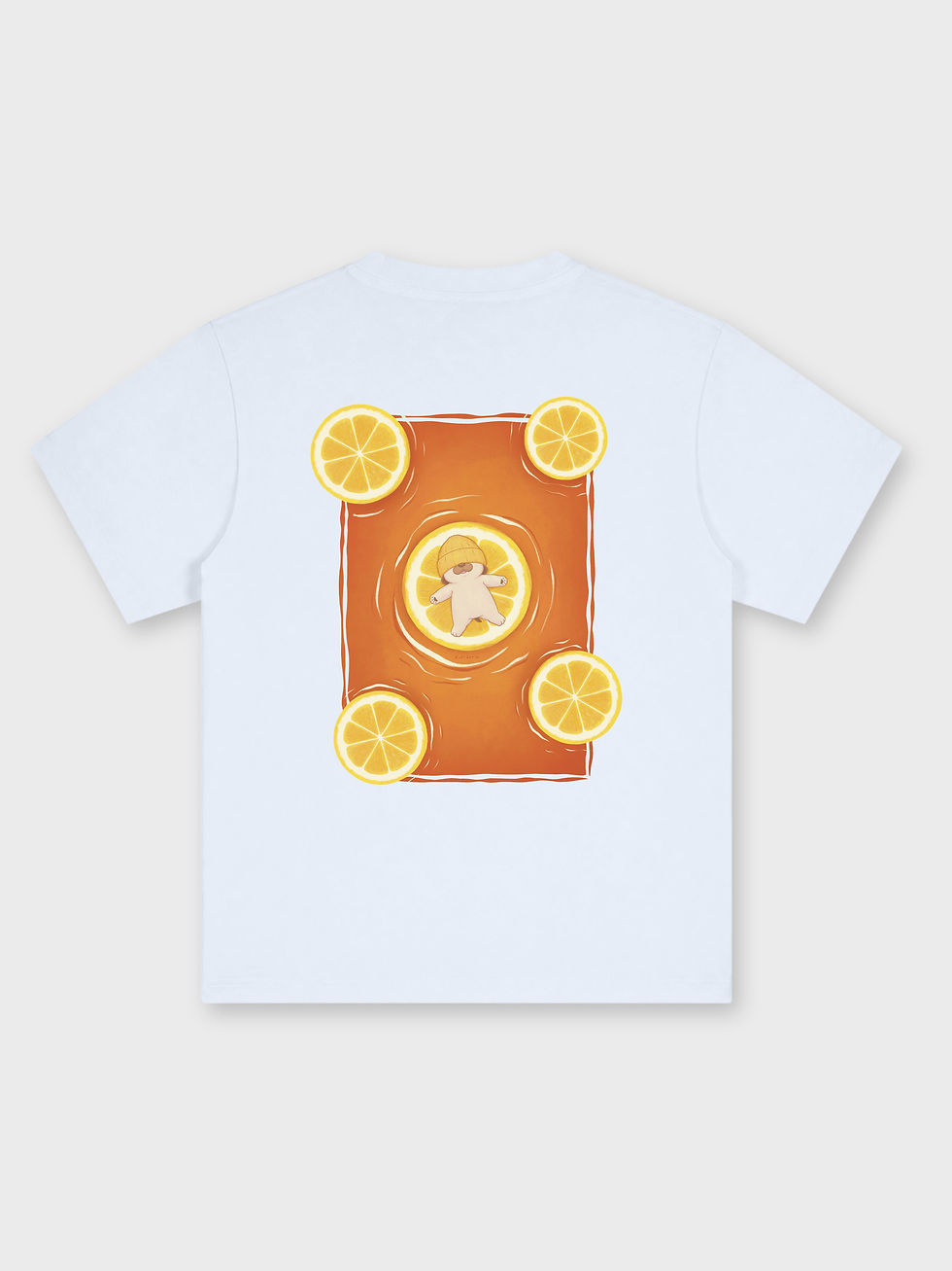 縮圖：KUBI ZENIA / KUBI IN LEMON SEA OVERSIZED PRINTED TEE