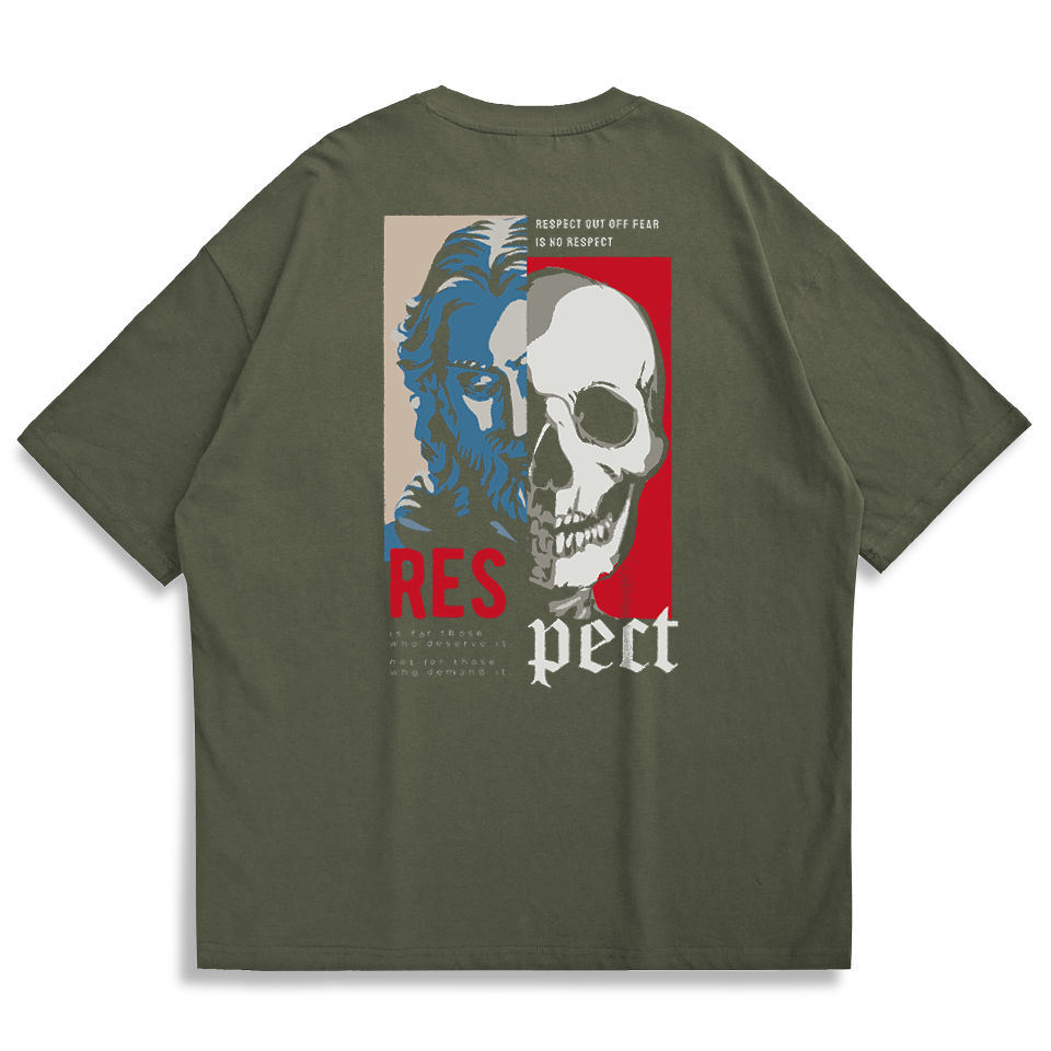 縮圖：【Creeps Original】Respect Oversized Printed T-shirt