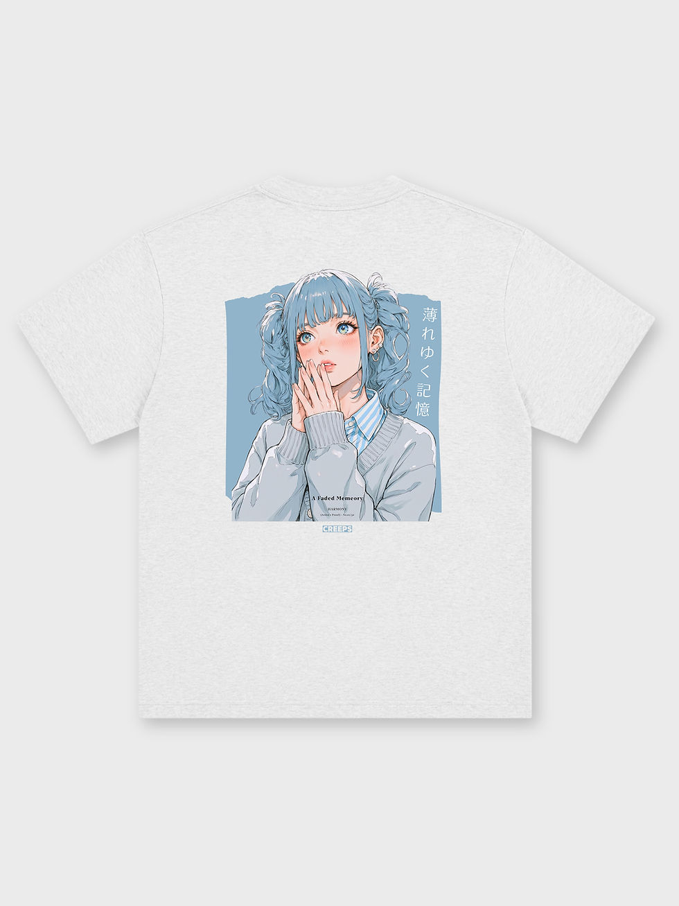 縮圖：CREEPS / A FADED MEMORY OVERSIZED PRINTED TEE