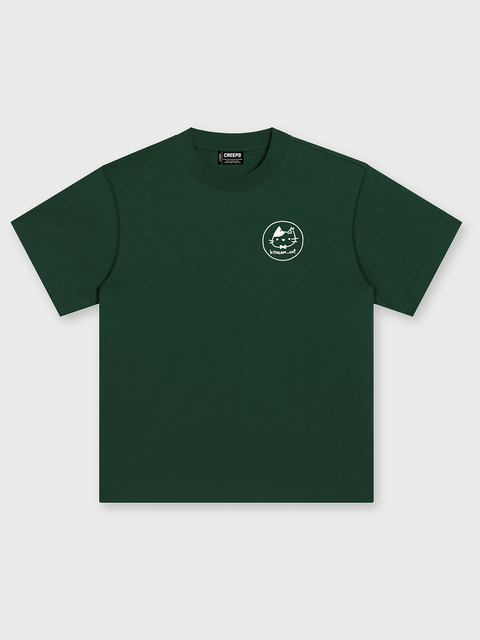 縮圖：KITMAN CAT / DODDLE OVERSIZED PRINTED TEE