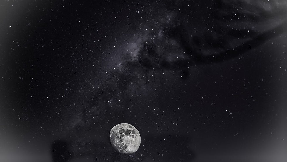 Moon from Chawton 13th January 2022 Hampshire