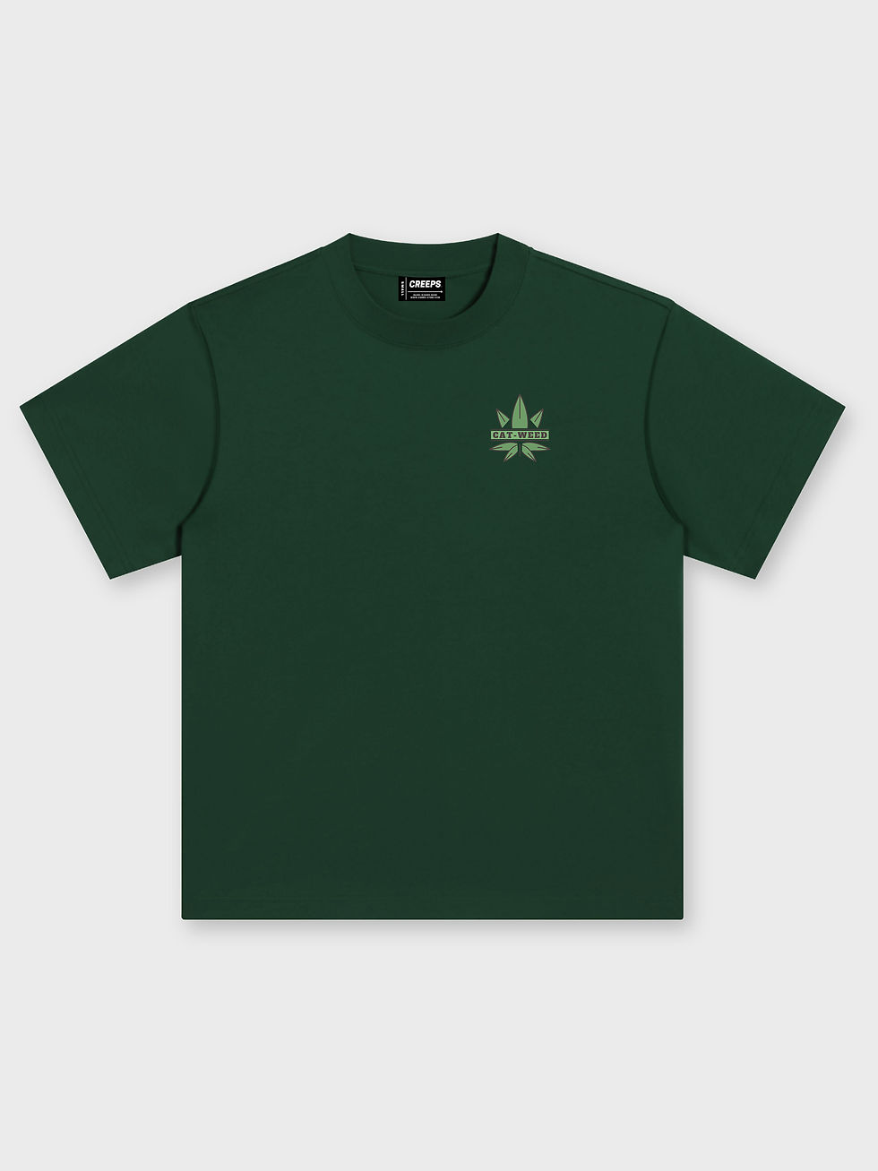 縮圖：CREEPS / CAT-WEED ADDICTED OVERSIZED PRINTED TEE
