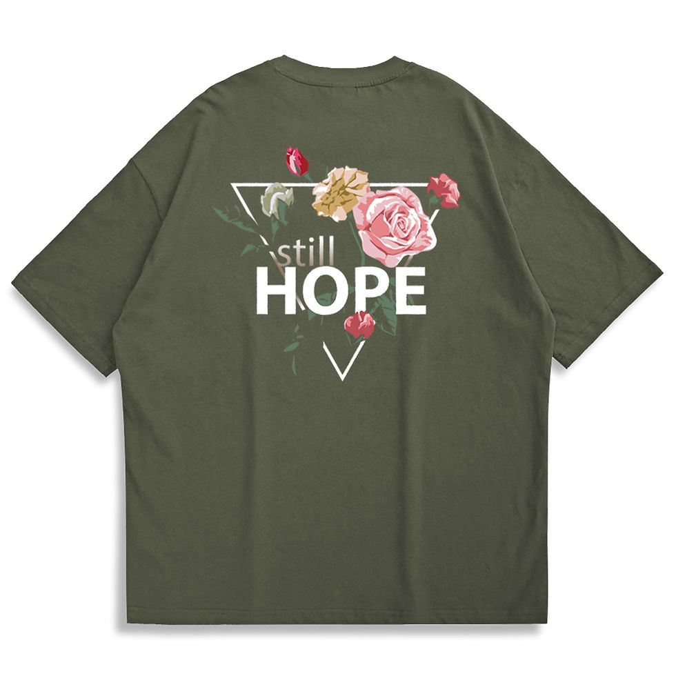縮圖：【Creeps Original】Still Hope Oversized Printed T-shirt