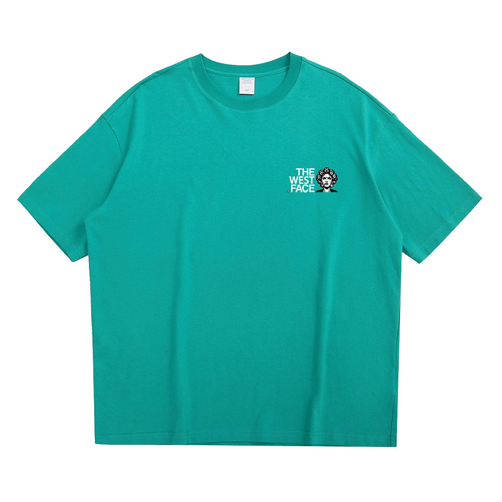 縮圖：【Sunnie W】The West Face Oversized Printed Logo T-shirt