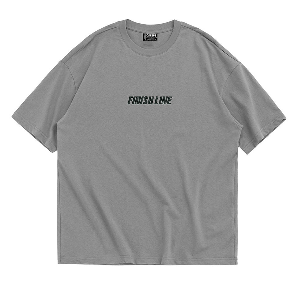 縮圖：【Creeps Original】Finishline Oversized Printed T-shirt