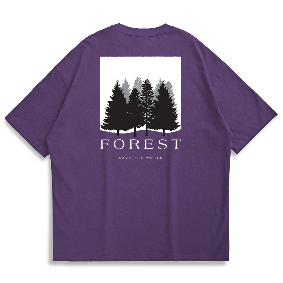 縮圖：【Creeps Original】Forest Oversized Printed T-shirt