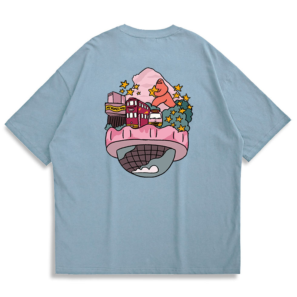 縮圖：【杜波淇】Toballki My Sweet Home V2 Oversized Printed T-shirt