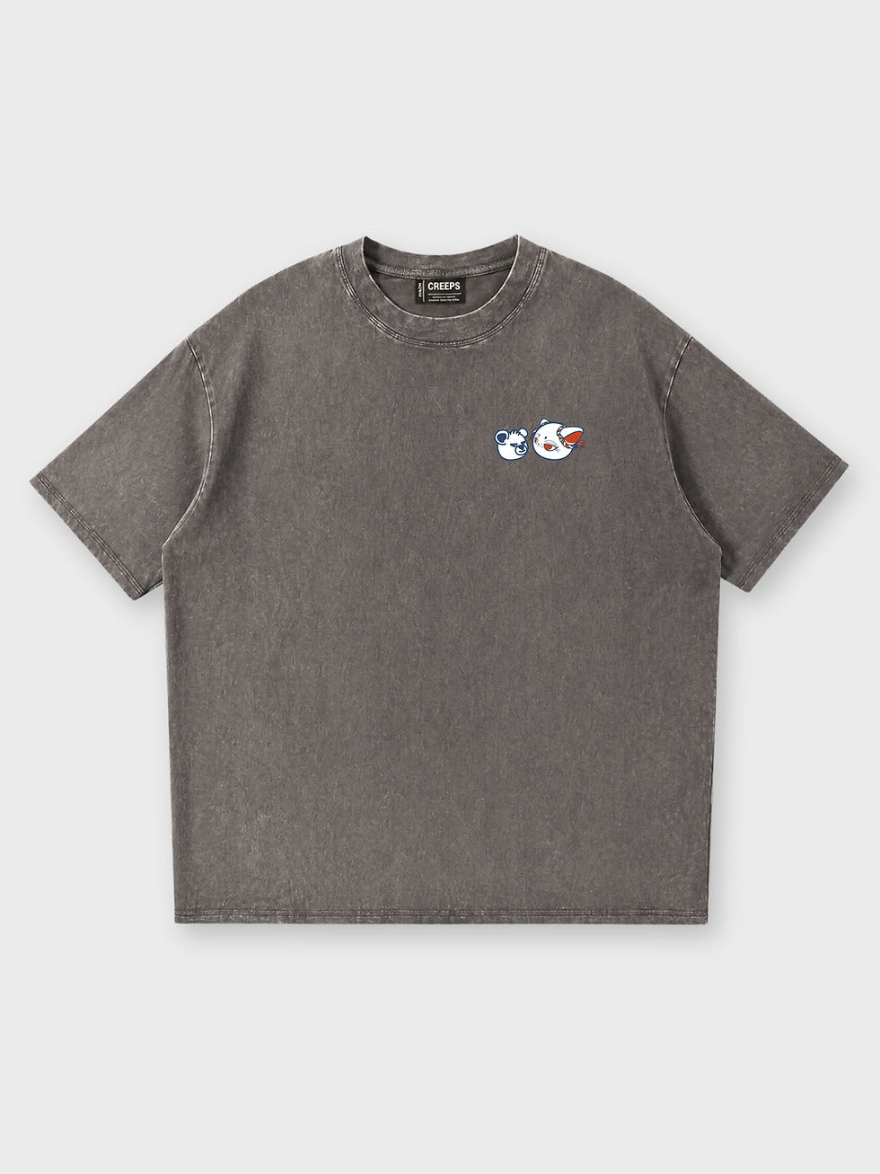 縮圖：Mittsu Kumi -3MIN ATELIER Ltd / HANG OUT OVERSIZED PRINTED WASHED TEE