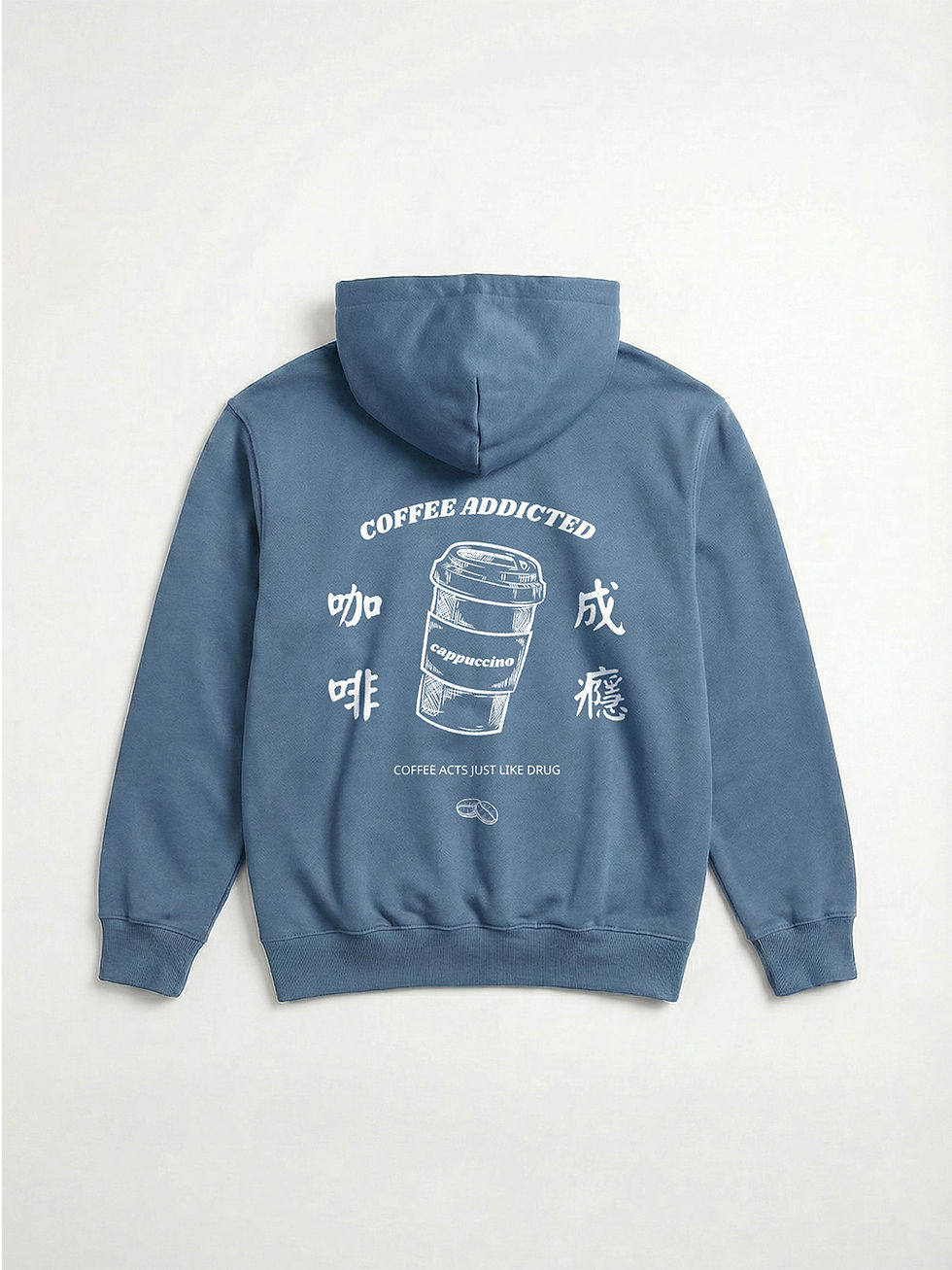 縮圖：CREEPS / COFFEE ADDICTED HEAVYWEIGHT PIQUE HOODIE 420G