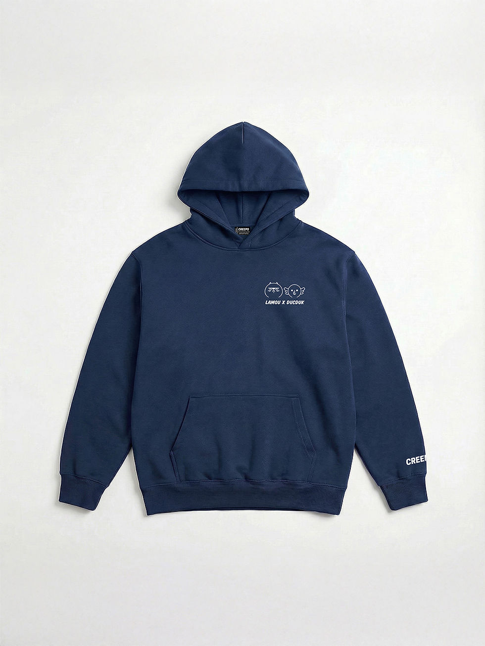 縮圖：LAMOU.DUCDUK / WAGE SLAVE HEAVYWEIGHT PIQUE HOODIE 420G