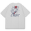 縮圖：【Creeps Original】Skeleton Summer Oversized Half-sleeve T-shirt