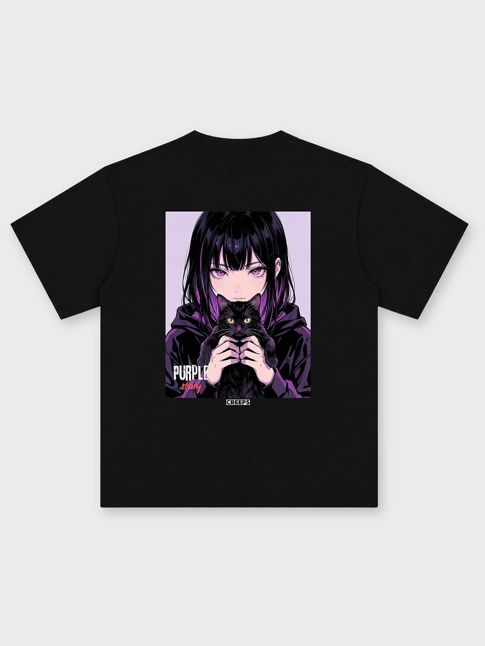 縮圖：CREEPS / PURPLE STORY V2 OVERSIZED PRINTED TEE