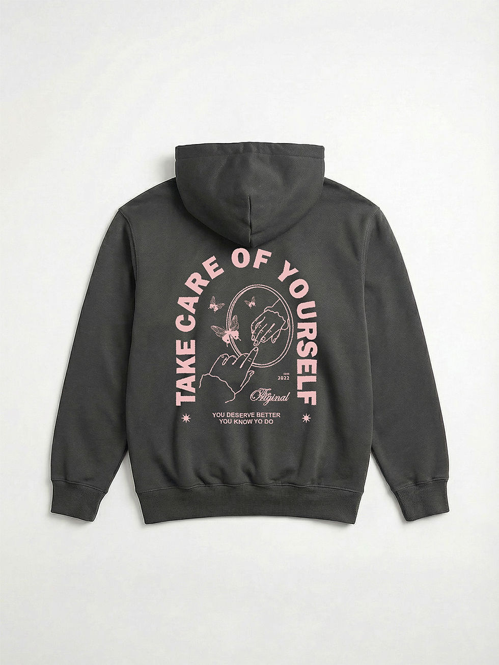 縮圖：CREEPS / SELF LOVE CLUB RED HEAVYWEIGHT PIQUE HOODIE 420G