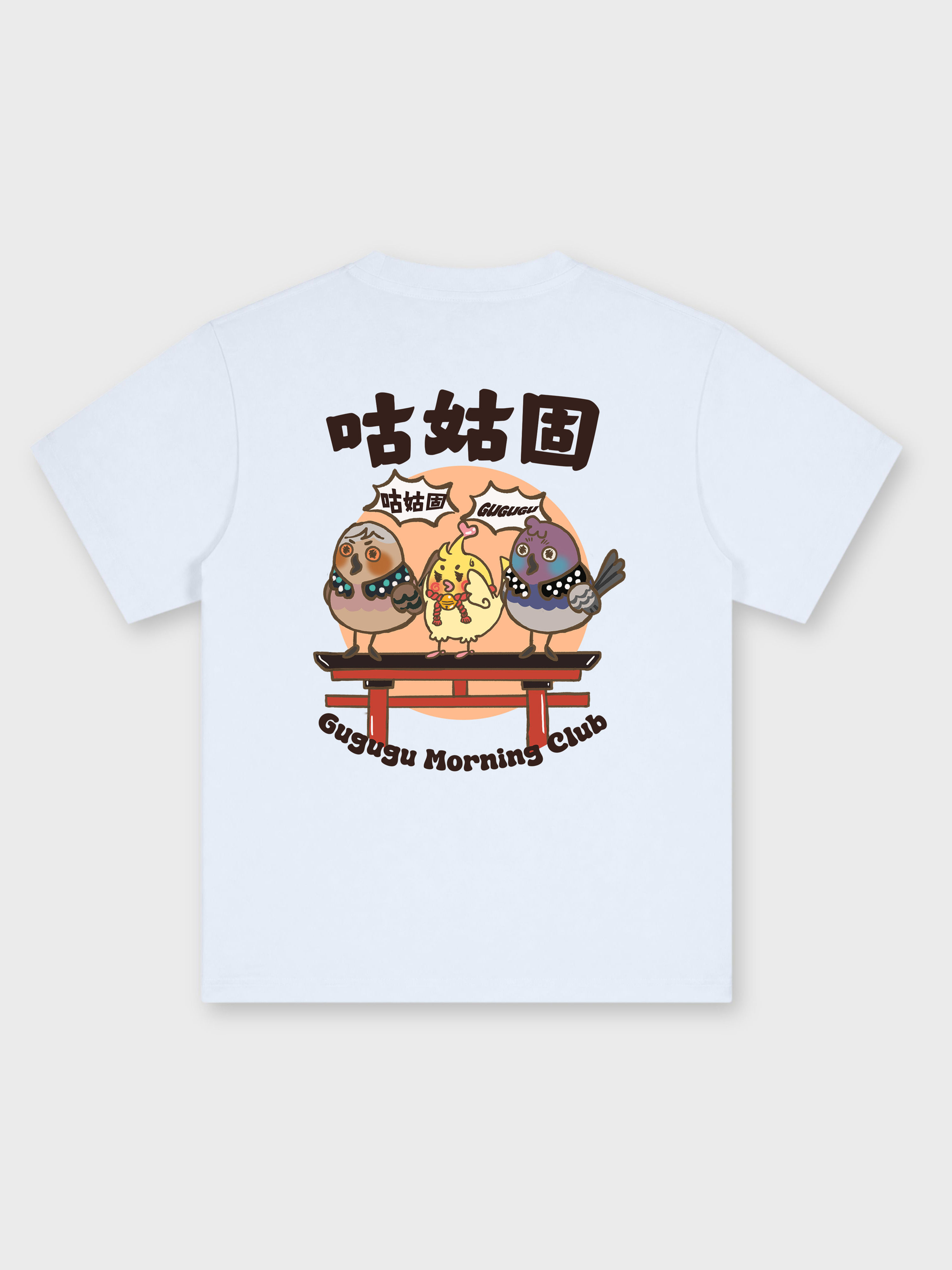 MUSUBIPI x CREEPS / 咕姑固 OVERSIZED PRINTED TEE