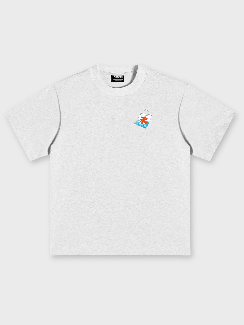 縮圖：TABI.MIRUTEA / SHAVED SNOW OVERSIZED PRINTED TEE