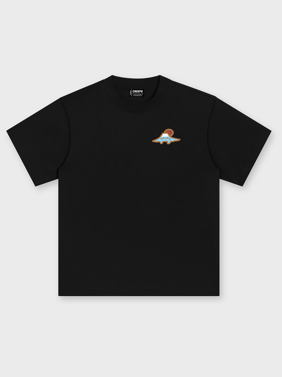 縮圖：SHEEPXSHIBA / HOCKEY CAT AT FUJI OVERSIZED PRINTED TEE