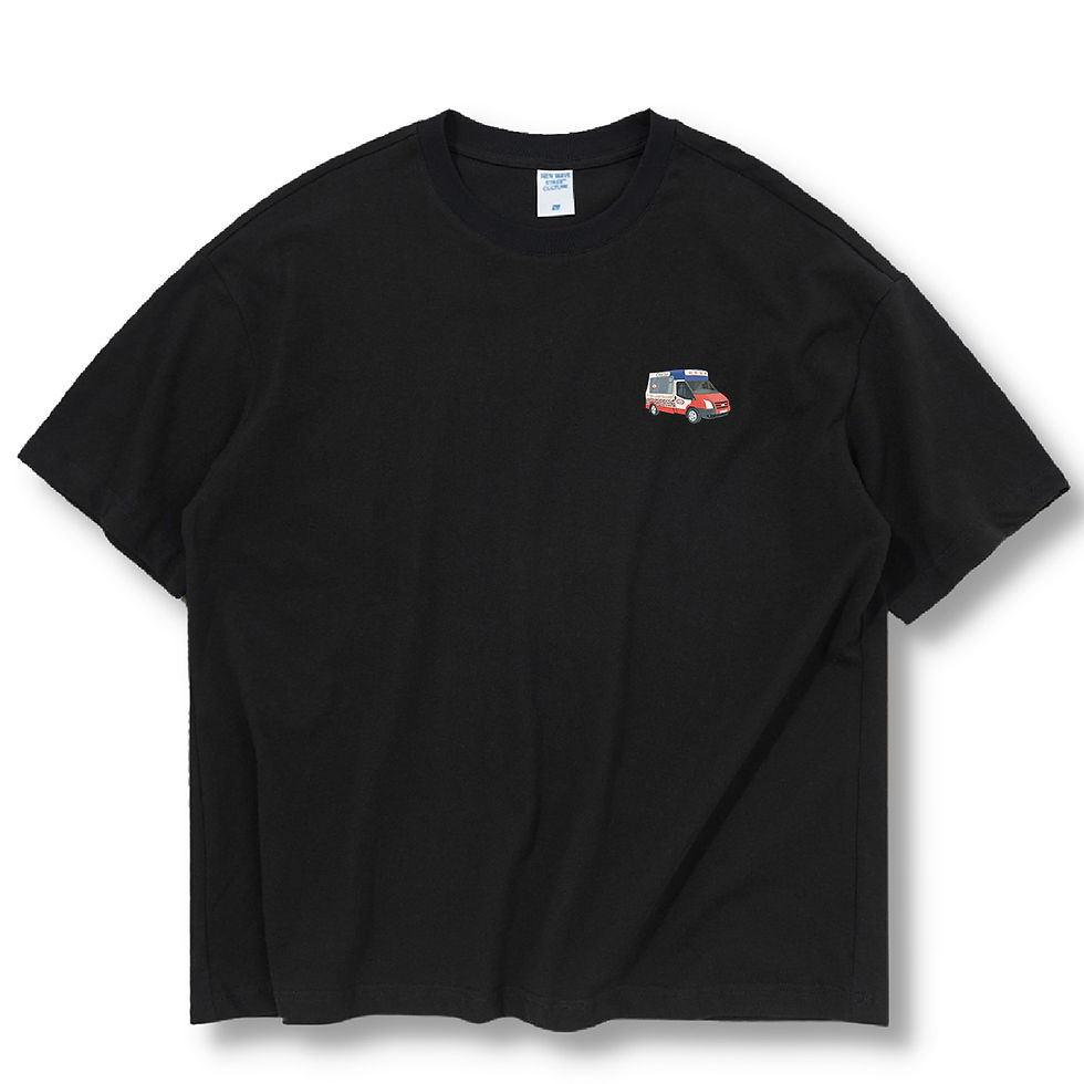 縮圖：【香港系列】富豪雪糕車 Oversized Printed T-shirt