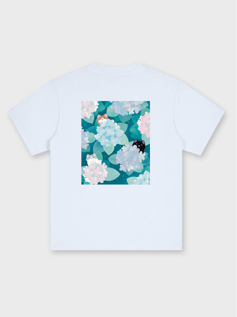 縮圖：IDYLLICAT / FLOWERS OVERSIZED PRINTED TEE