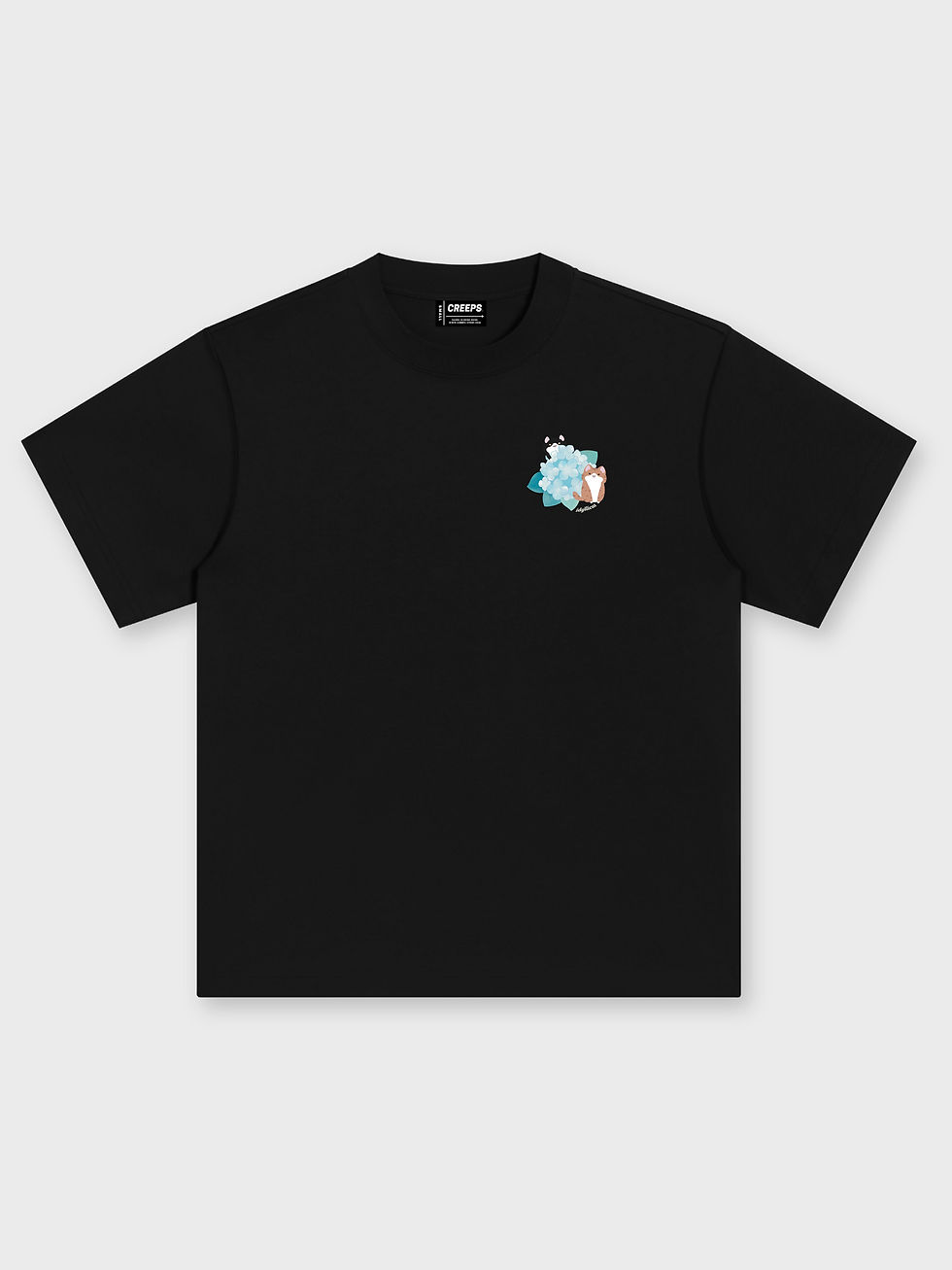 縮圖：IDYLLICAT / FLOWERS OVERSIZED PRINTED TEE
