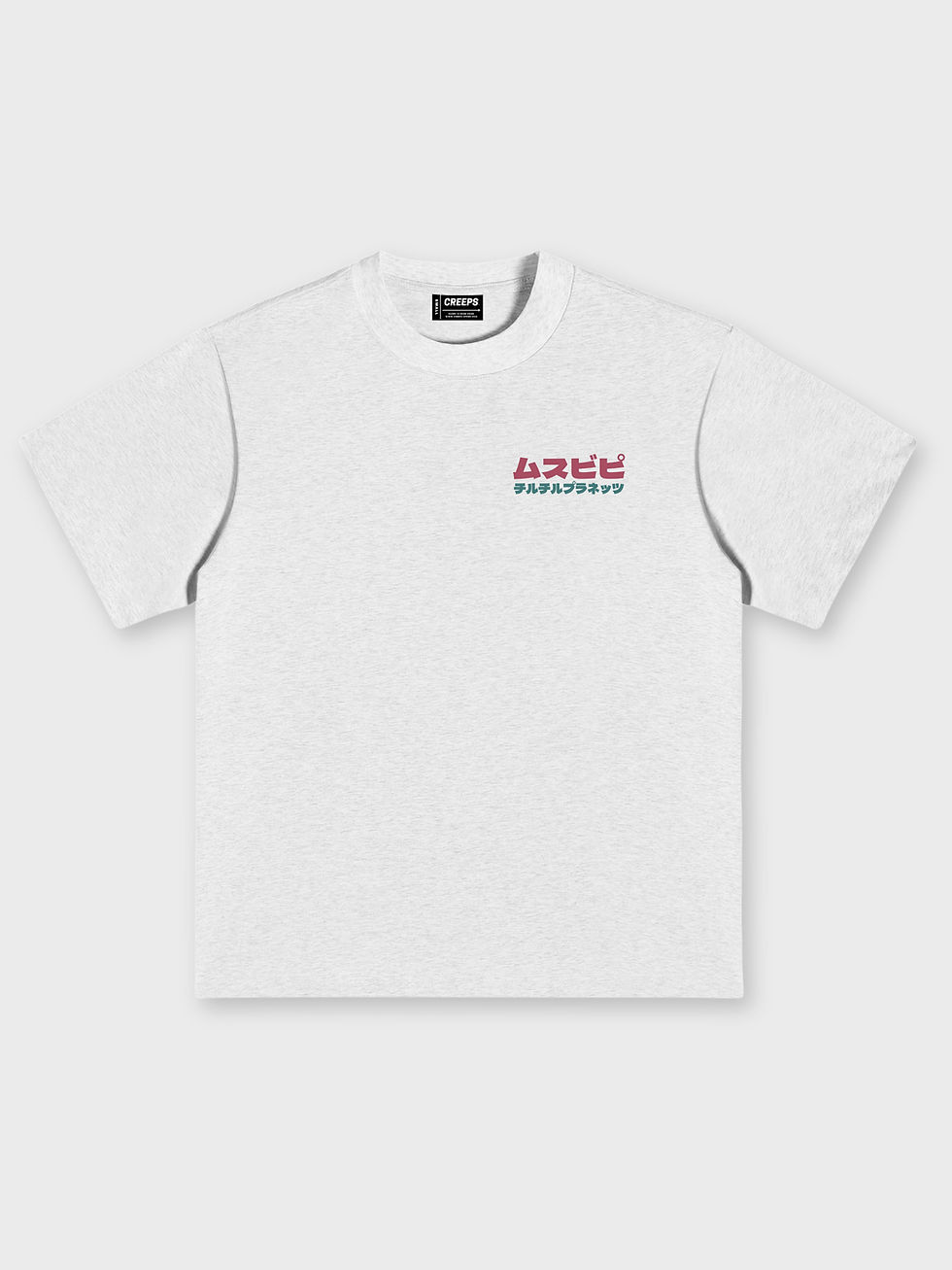 縮圖：MUSUBIPI / FAMILIY OVERSIZED PRINTED TEE