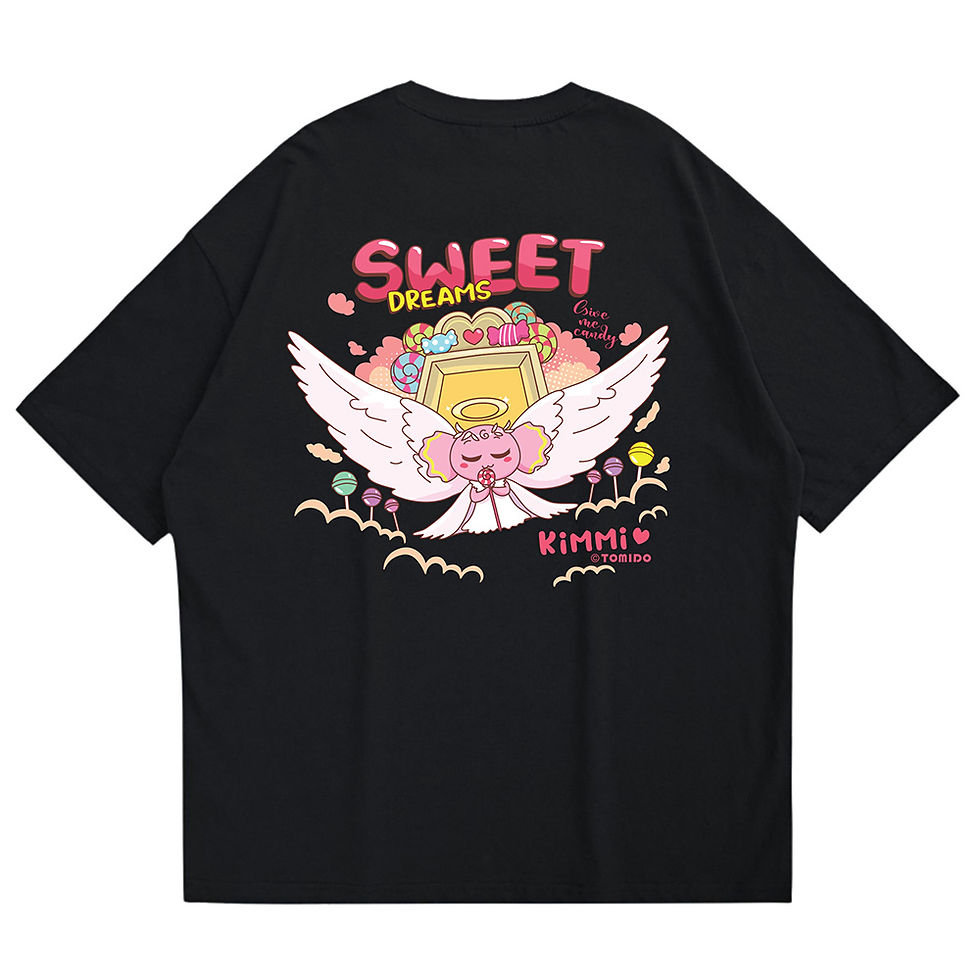 縮圖：TOMIDO x CREEPS / ANGEL KIMMI HEAVYWEIGHT PRINTED TEE 260G
