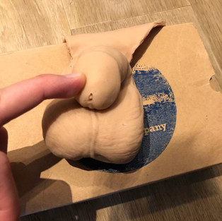 as-is packer close up, schacht wordt plat gehouden