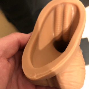 The Squire, closeup to the imperfect ridge but it's really minor