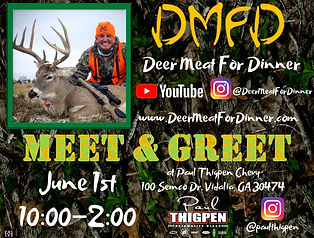 Deer Meet for Dinner Meet and Greet at P