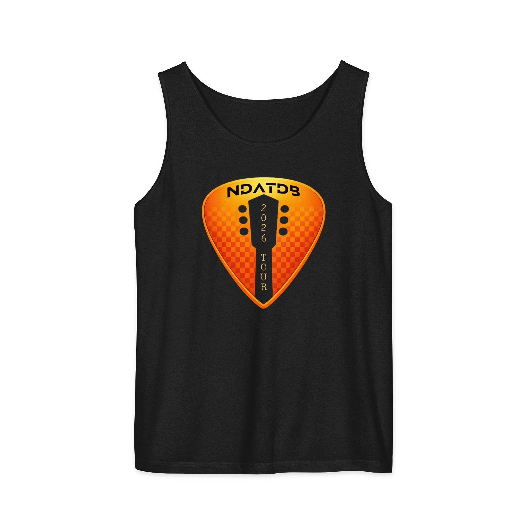 Unisex garment-dyed tank top
