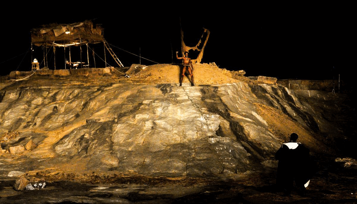 Thasil Suhara Backer Performance in Caliban Caribean theatre