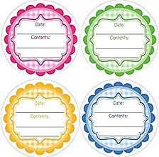 2 Inch Round Canning Labels Set of 60