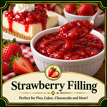 Connie Perry Recipes - Strawberry Filling