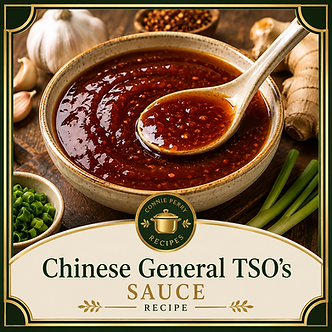 Connie Perry Recipes - Chinese General Tso’s Sauce