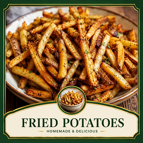 Connie Perry Recipes-Perfect Fried Potatoes