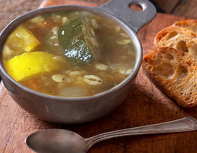 Barley Zucchini Squash Soup